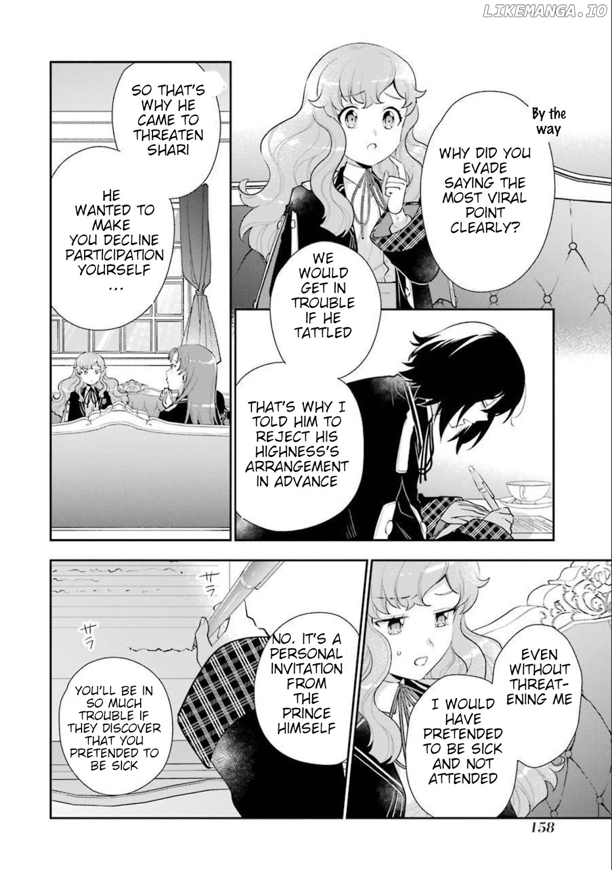 The Noble Girl With a Crush on a Plain and Studious Guy Finds the Arrogant Prince to be a Nuisance chapter 8 - page 24