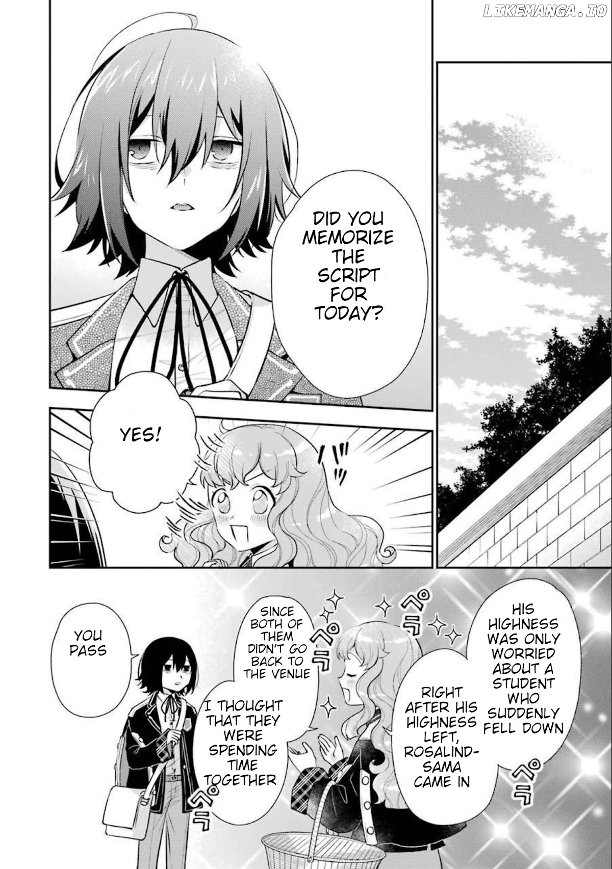 The Noble Girl With a Crush on a Plain and Studious Guy Finds the Arrogant Prince to be a Nuisance chapter 6 - page 25