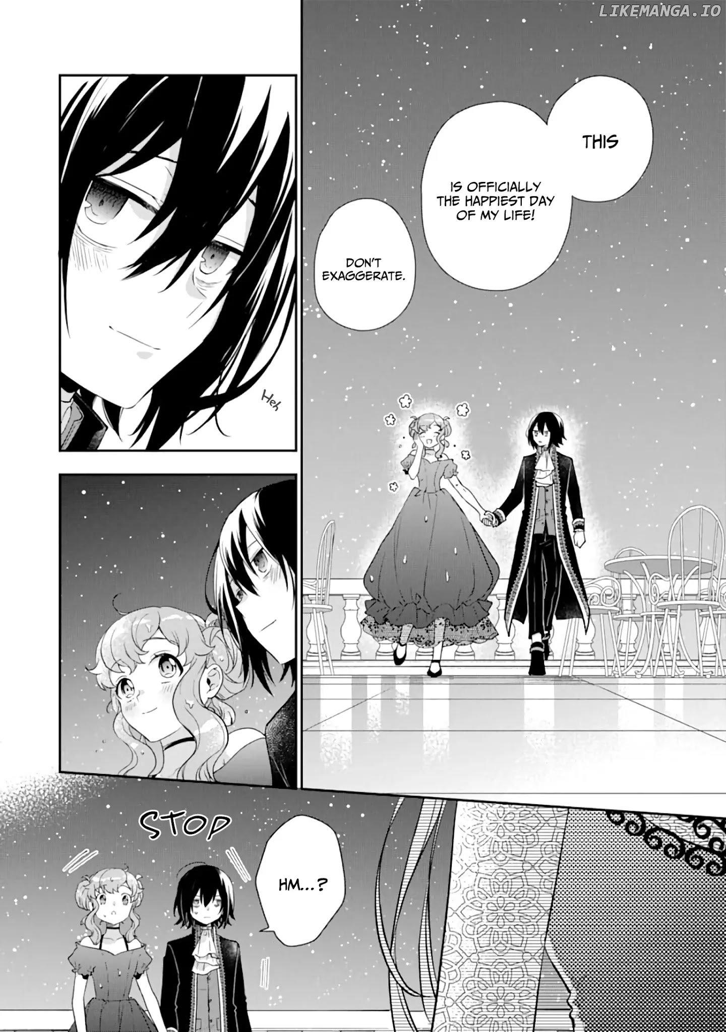 The Noble Girl With a Crush on a Plain and Studious Guy Finds the Arrogant Prince to be a Nuisance chapter 5 - page 45