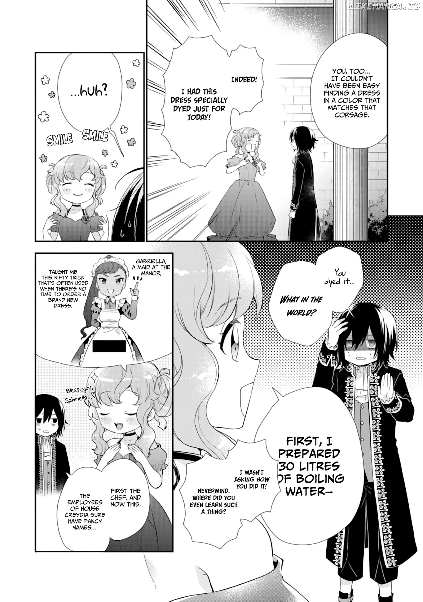 The Noble Girl With a Crush on a Plain and Studious Guy Finds the Arrogant Prince to be a Nuisance chapter 4 - page 33