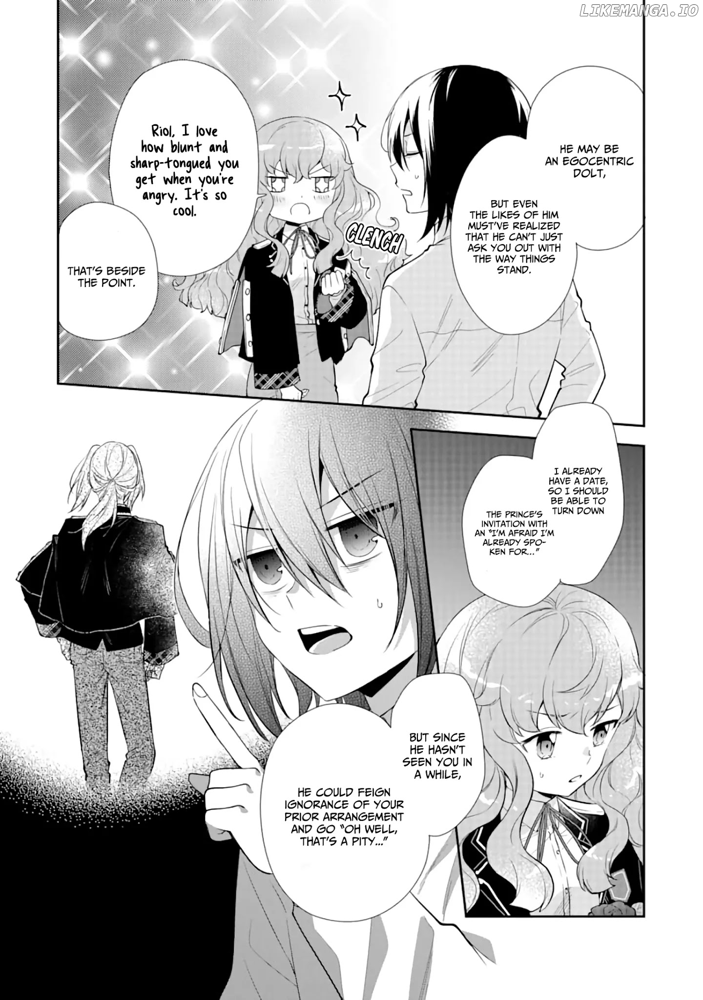 The Noble Girl With a Crush on a Plain and Studious Guy Finds the Arrogant Prince to be a Nuisance chapter 4 - page 47