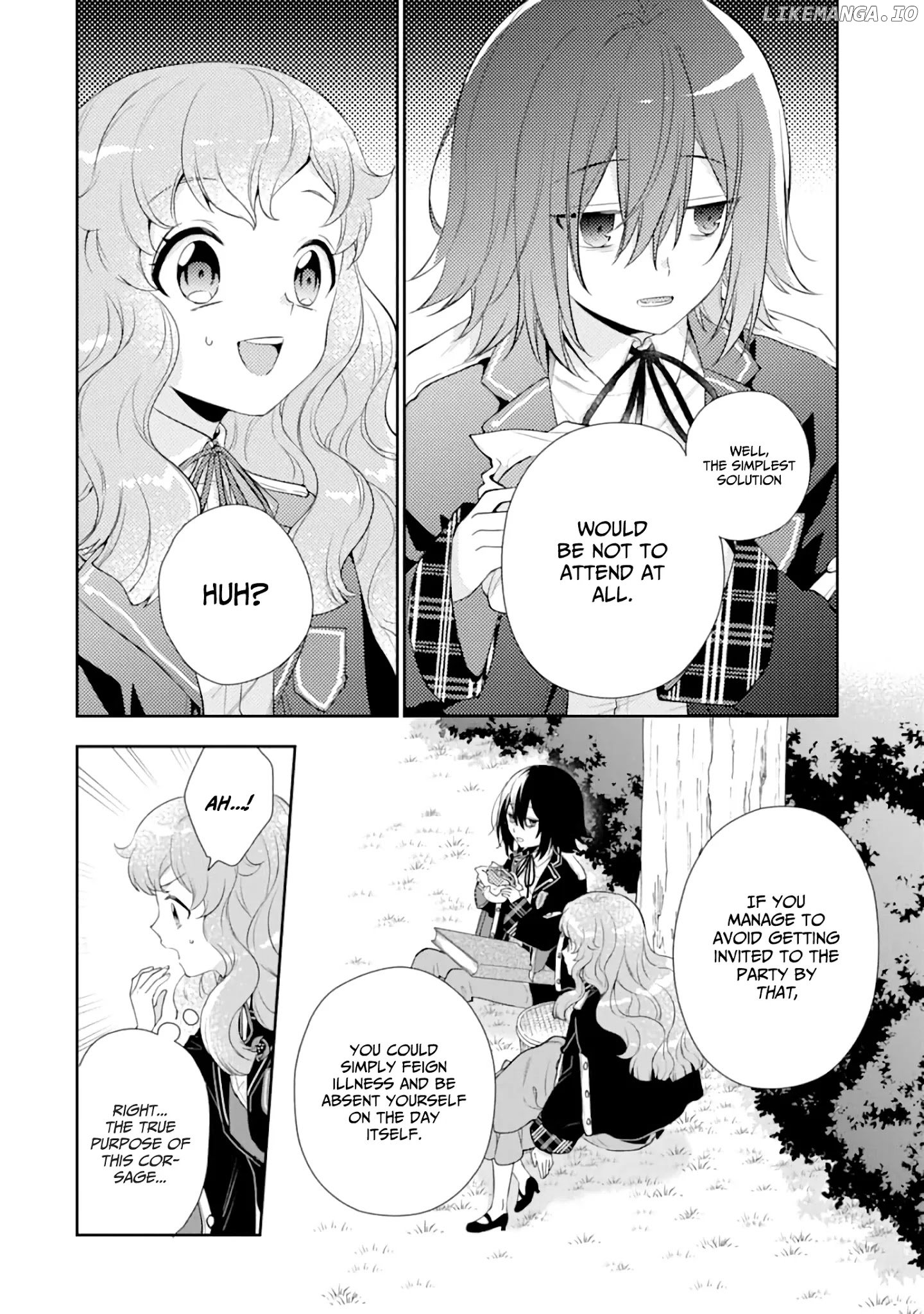 The Noble Girl With a Crush on a Plain and Studious Guy Finds the Arrogant Prince to be a Nuisance chapter 3 - page 27