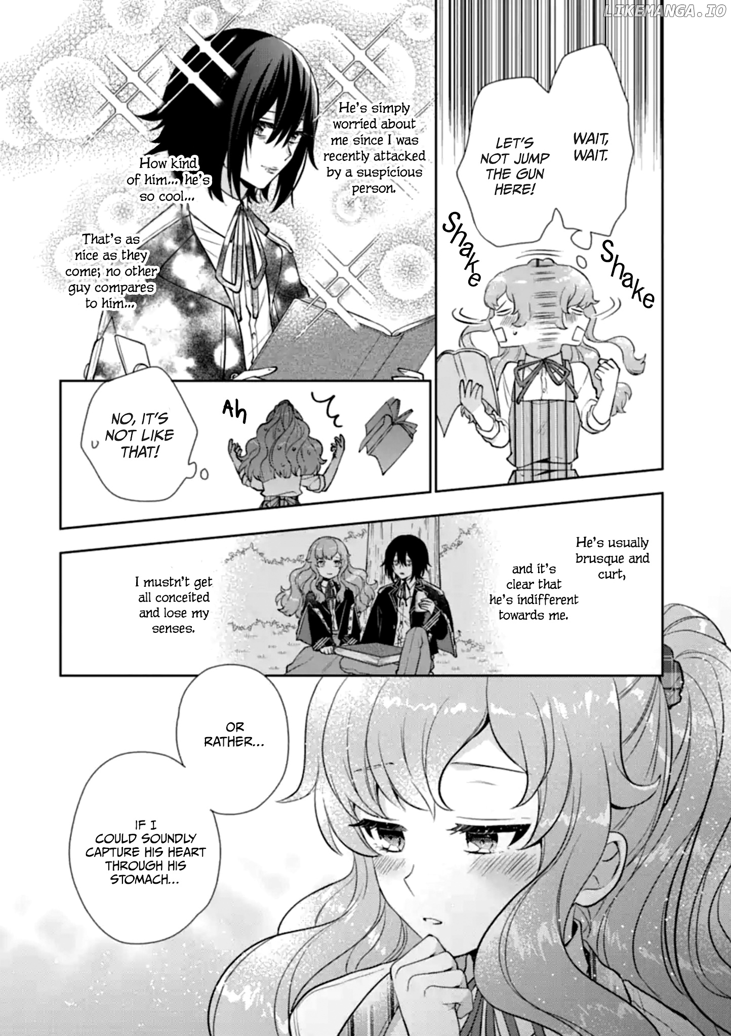 The Noble Girl With a Crush on a Plain and Studious Guy Finds the Arrogant Prince to be a Nuisance chapter 1.2 - page 11