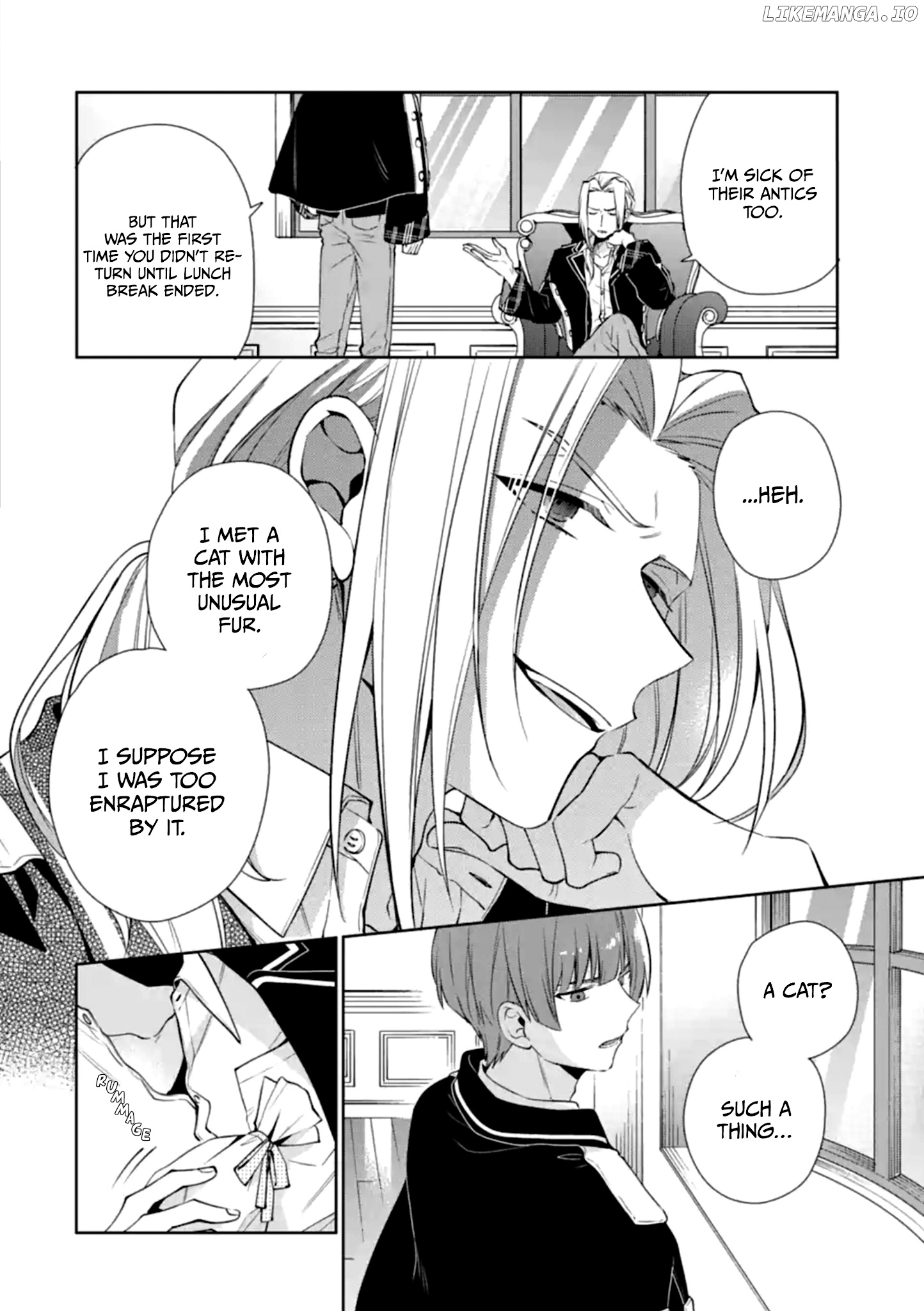 The Noble Girl With a Crush on a Plain and Studious Guy Finds the Arrogant Prince to be a Nuisance chapter 1.2 - page 7