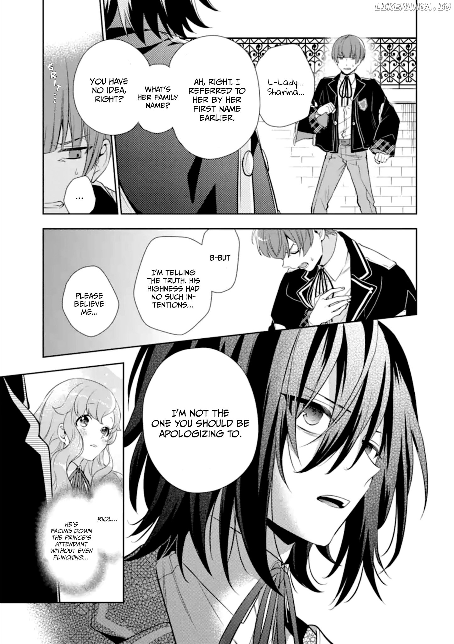 The Noble Girl With a Crush on a Plain and Studious Guy Finds the Arrogant Prince to be a Nuisance chapter 1.3 - page 8