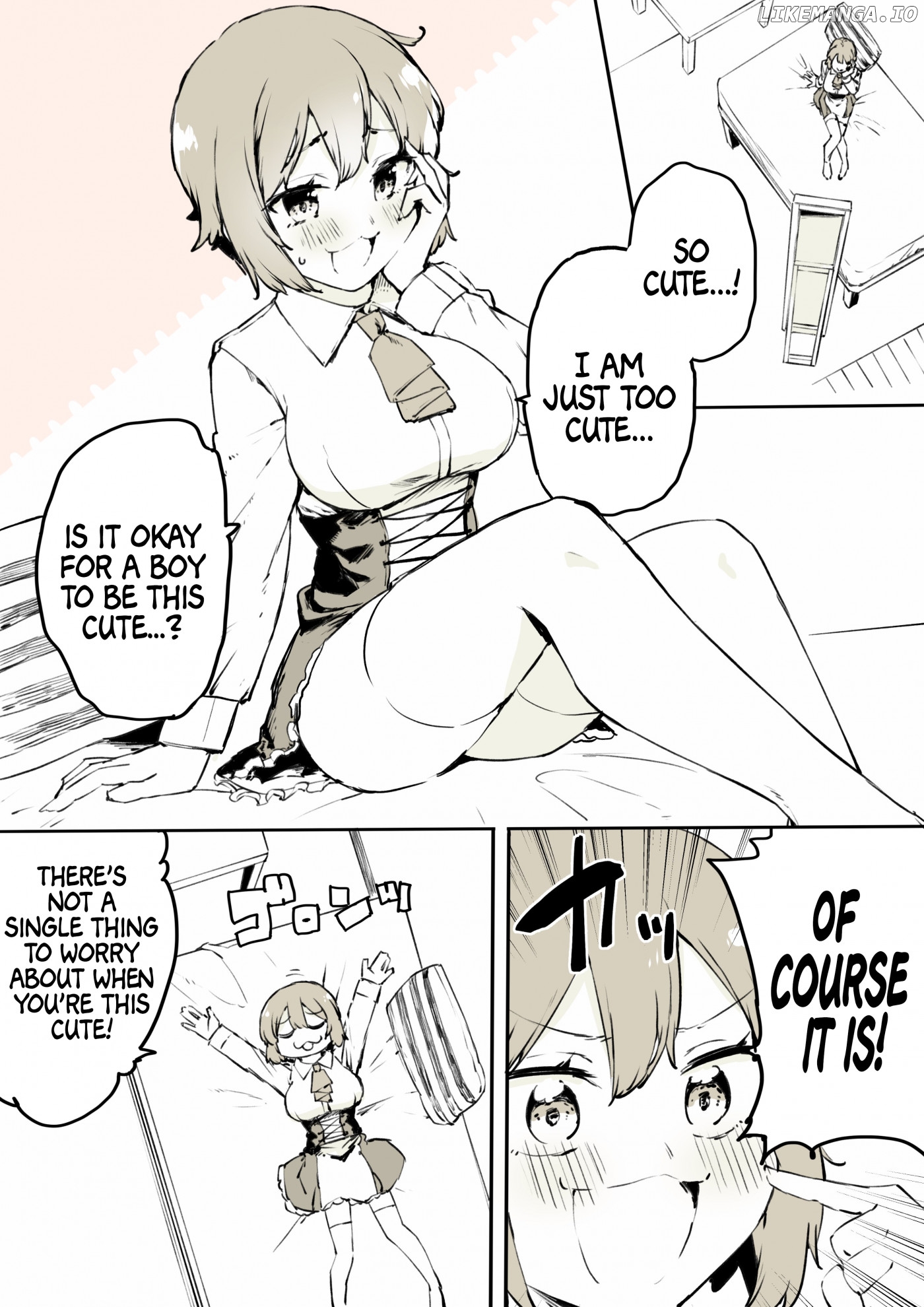 A Boy That Can't Stop Crossdressing chapter 23 - page 1