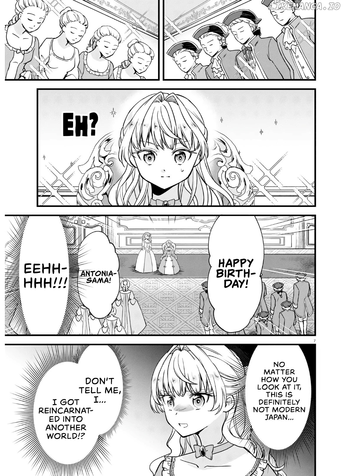 Akuyaku Reijou Ni Tensei Shita Hazu Ga Marie Antoinette Deshita chapter 1 - page 10