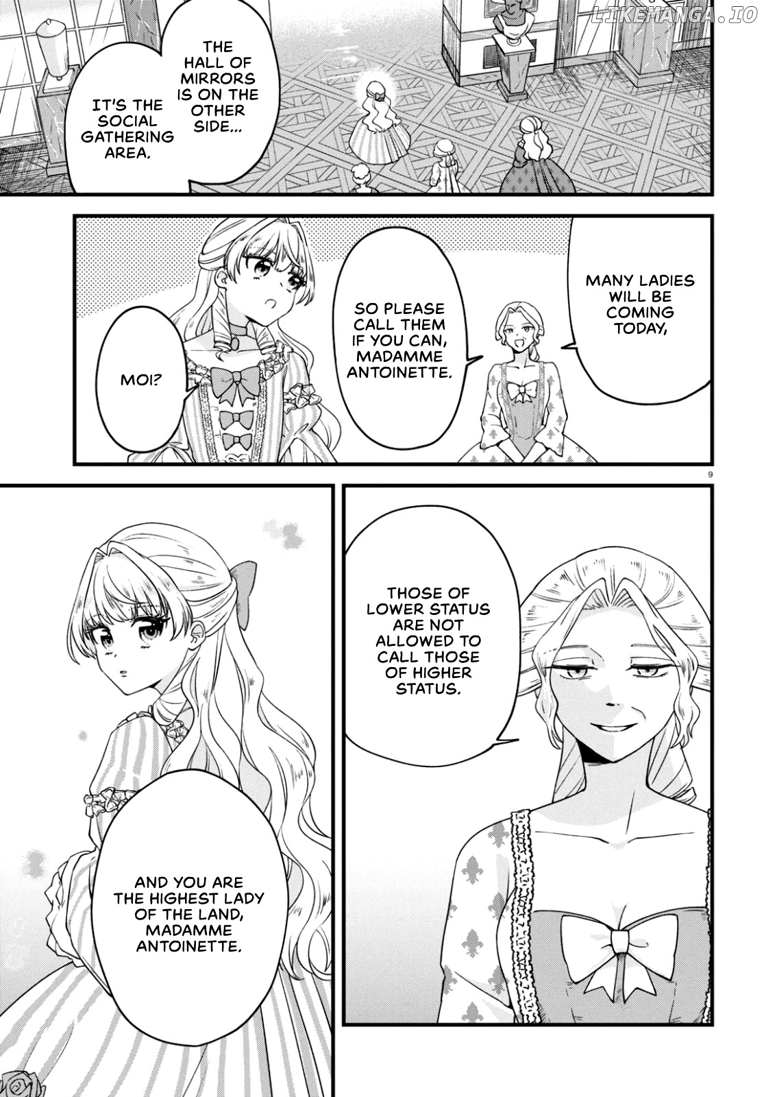 Akuyaku Reijou Ni Tensei Shita Hazu Ga Marie Antoinette Deshita chapter 3 - page 9