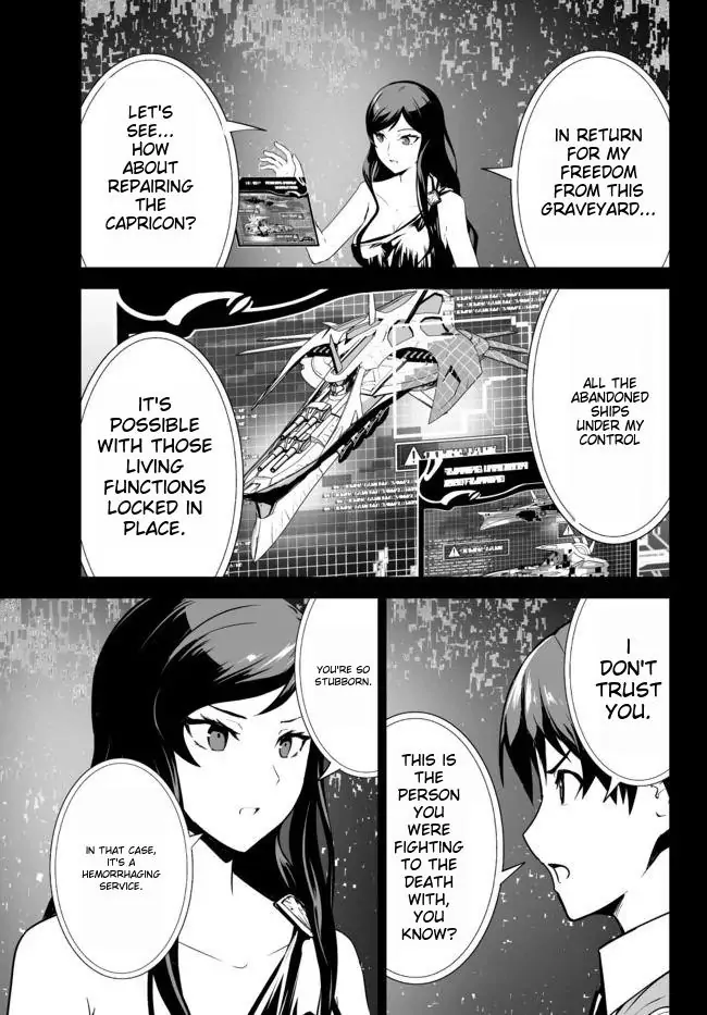 Unparalleled Path ~ Reincarnated As The Ai For A Space Battleship ~ chapter 13 - page 25