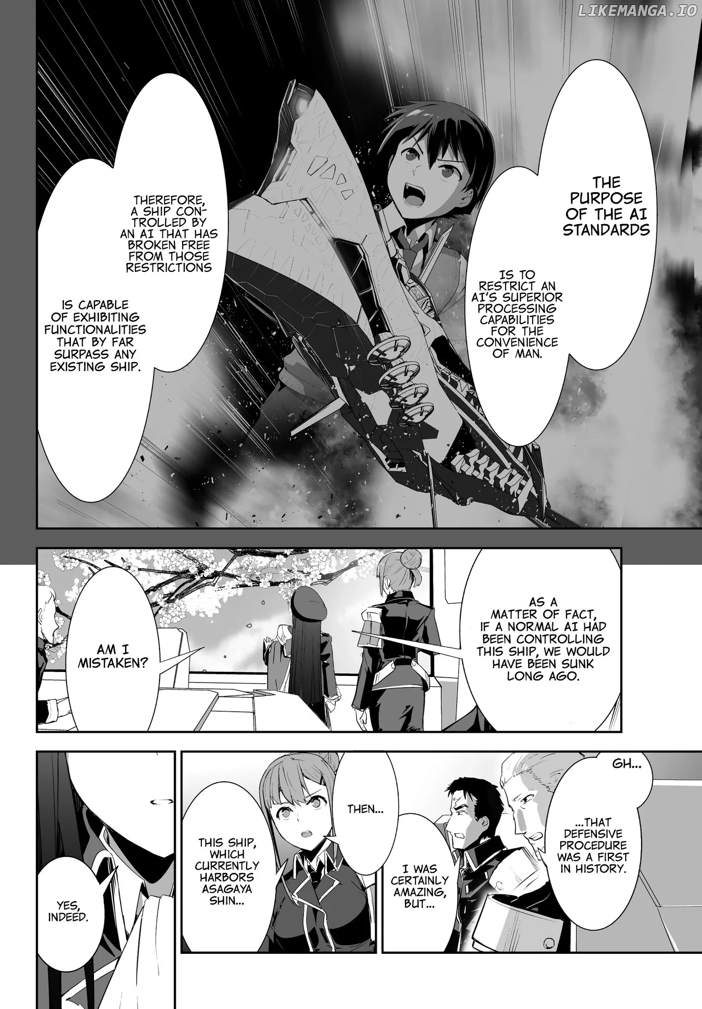 Unparalleled Path ~ Reincarnated As The Ai For A Space Battleship ~ chapter 2 - page 23