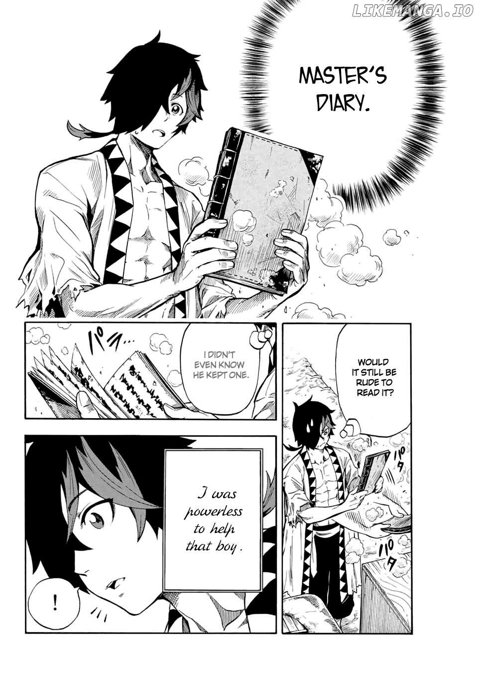 Jigoku no Gouka de Yaka re Tsuzuketa Shounen. Saikyou no Honou Tsukai to Natte Fukkatsu Suru. Chapter 4 - page 6