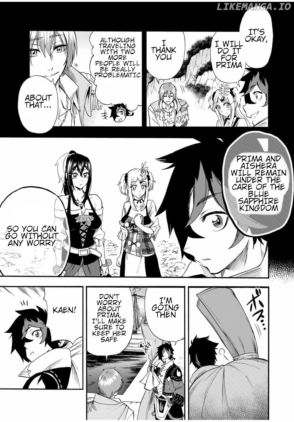 Jigoku no Gouka de Yaka re Tsuzuketa Shounen. Saikyou no Honou Tsukai to Natte Fukkatsu Suru. Chapter 41 - page 4