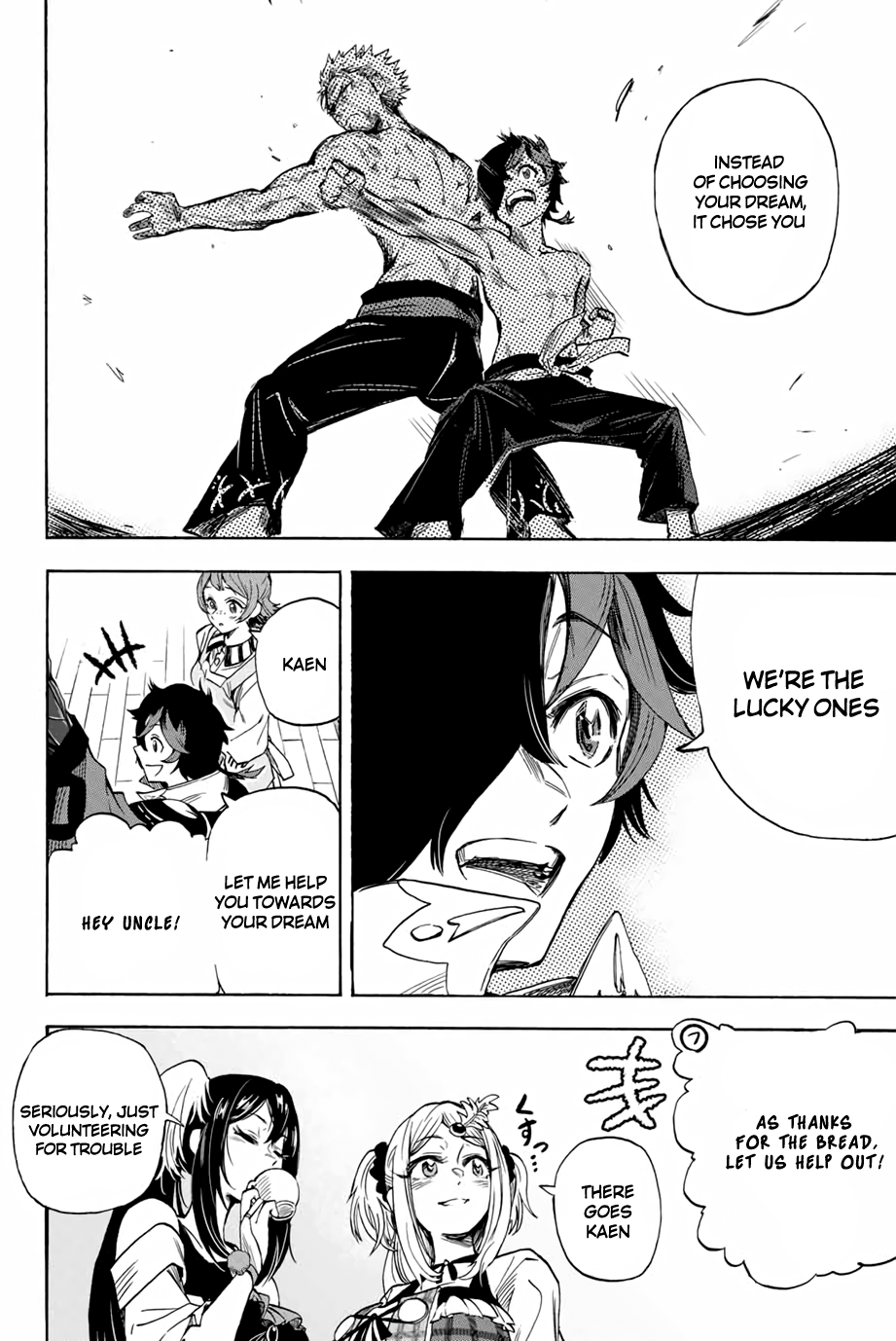 Jigoku no Gouka de Yaka re Tsuzuketa Shounen. Saikyou no Honou Tsukai to Natte Fukkatsu Suru. Chapter 13 - page 8