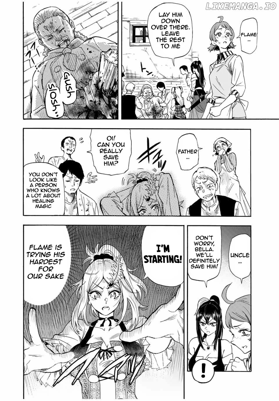 Jigoku no Gouka de Yaka re Tsuzuketa Shounen. Saikyou no Honou Tsukai to Natte Fukkatsu Suru. Chapter 17 - page 7