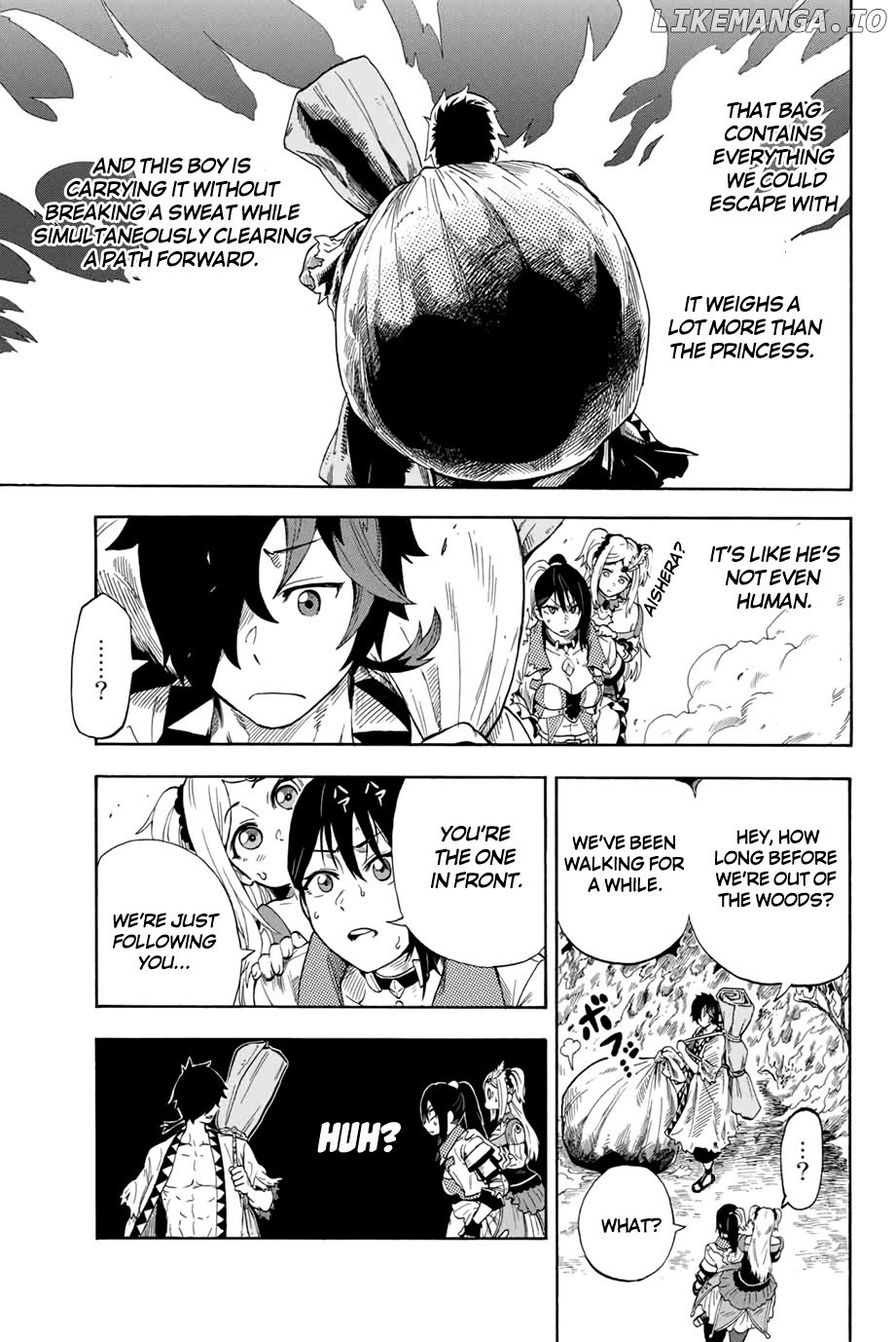 Jigoku no Gouka de Yaka re Tsuzuketa Shounen. Saikyou no Honou Tsukai to Natte Fukkatsu Suru. Chapter 3 - page 7