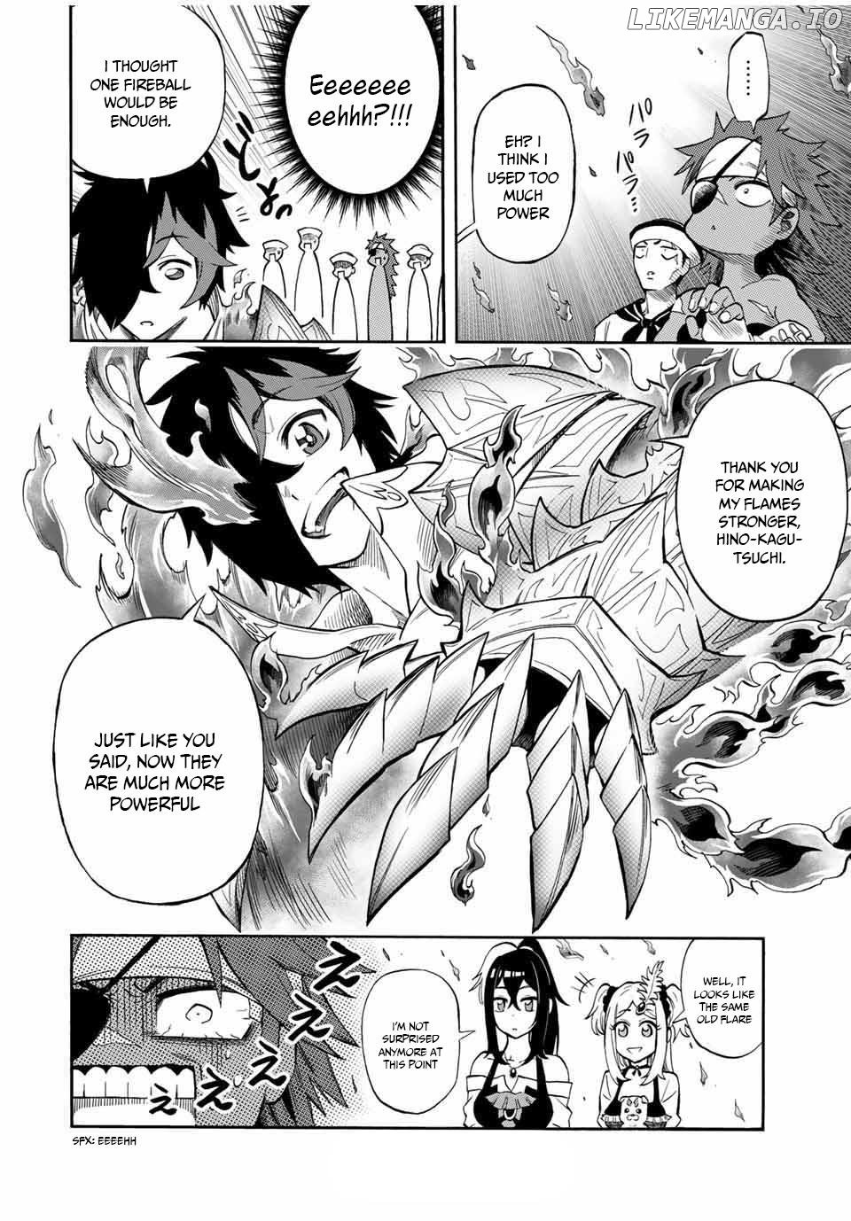 Jigoku no Gouka de Yaka re Tsuzuketa Shounen. Saikyou no Honou Tsukai to Natte Fukkatsu Suru. Chapter 30 - page 12