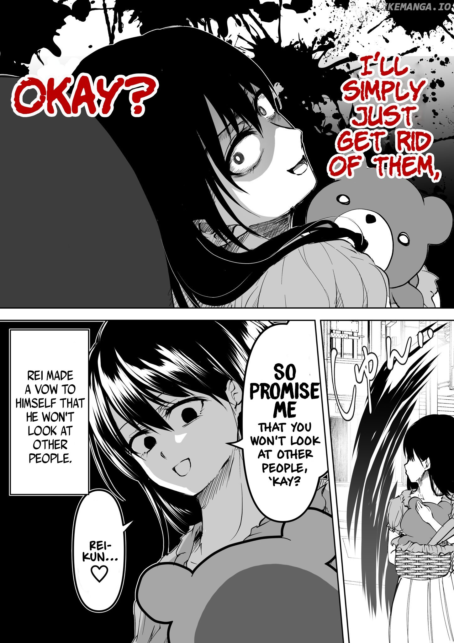 My Yandere Girlfriend Won't Let Me Rest in Peace chapter 9 - page 4