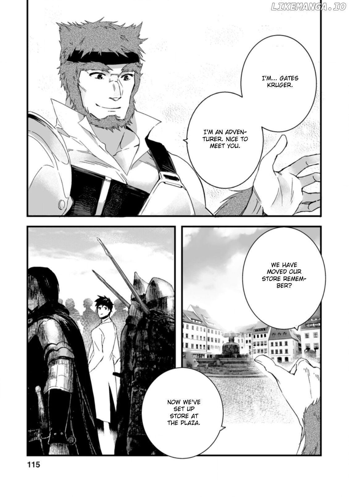 Hero in white coat chapter 4.3 - page 1