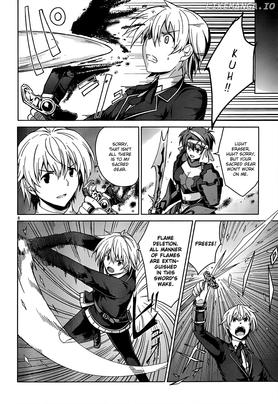 High-School DxD Chapter 19 - page 9
