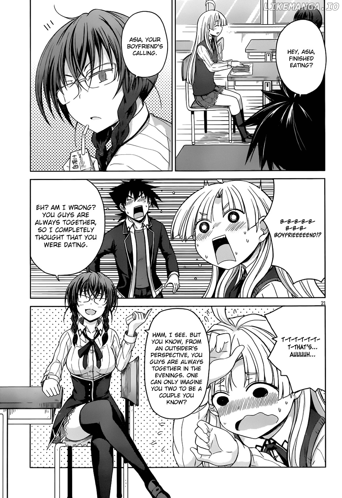 High-School DxD Chapter 23 - page 22