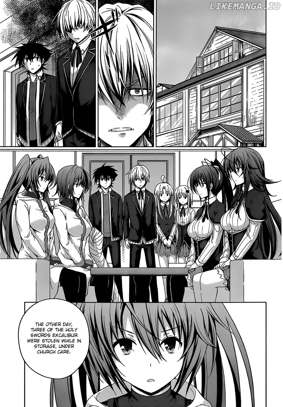 High-School DxD Chapter 26 - page 14