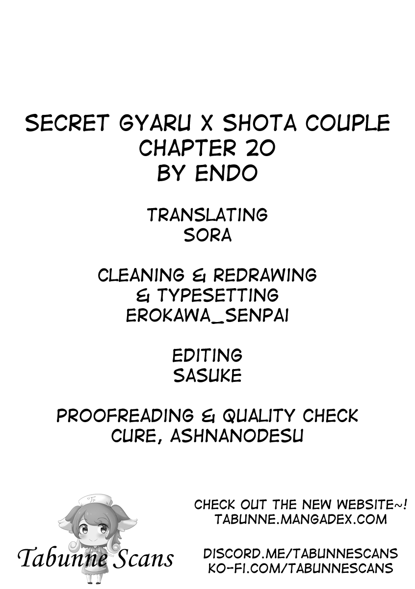 Secret Gyaru x Shota couple chapter 20 - page 5