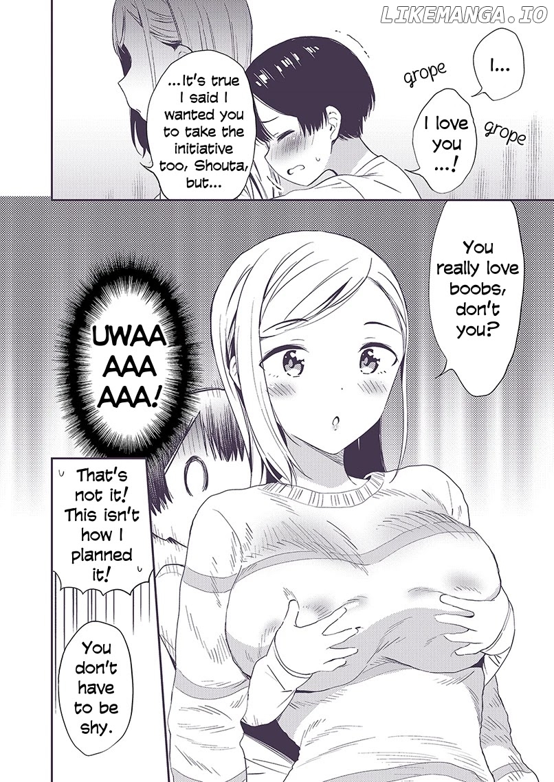 Secret Gyaru x Shota couple chapter 13 - page 3