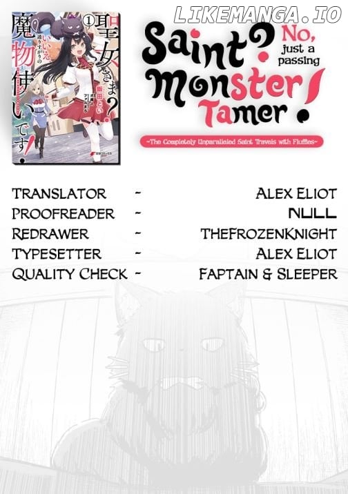 Saint? No, Just A Passing Monster Tamer! ~The Completely Unparalleled Saint Travels With Fluffies~ chapter 2.2 - page 28