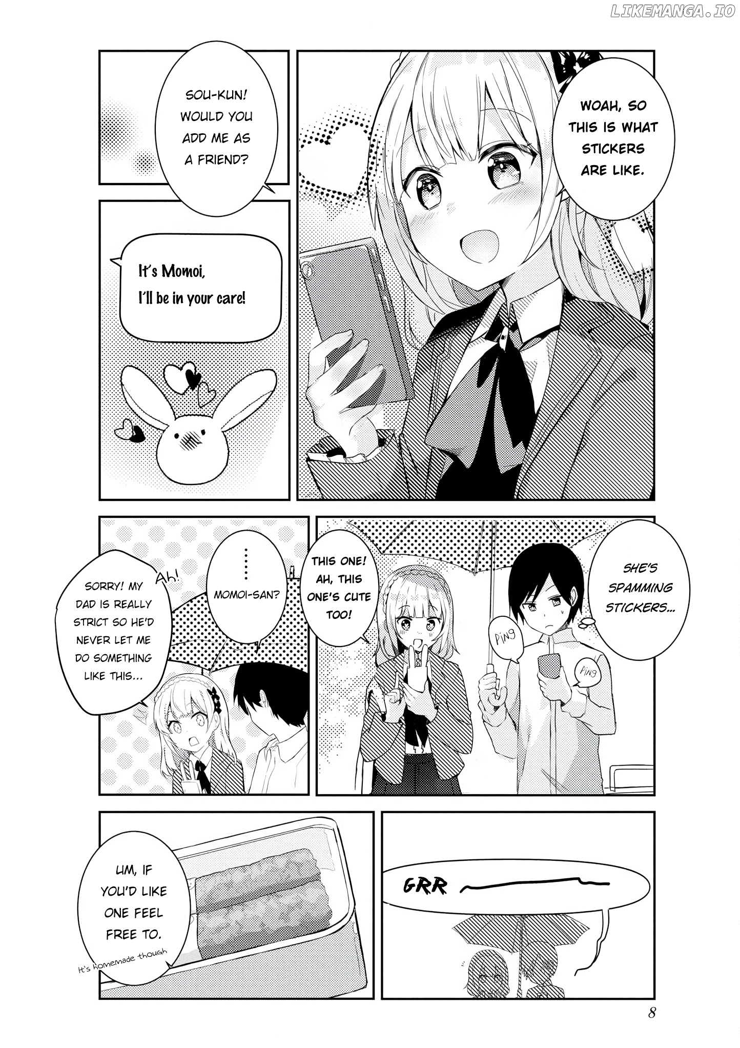 Suki koso momo no Jouzu nare! chapter 1 - page 7