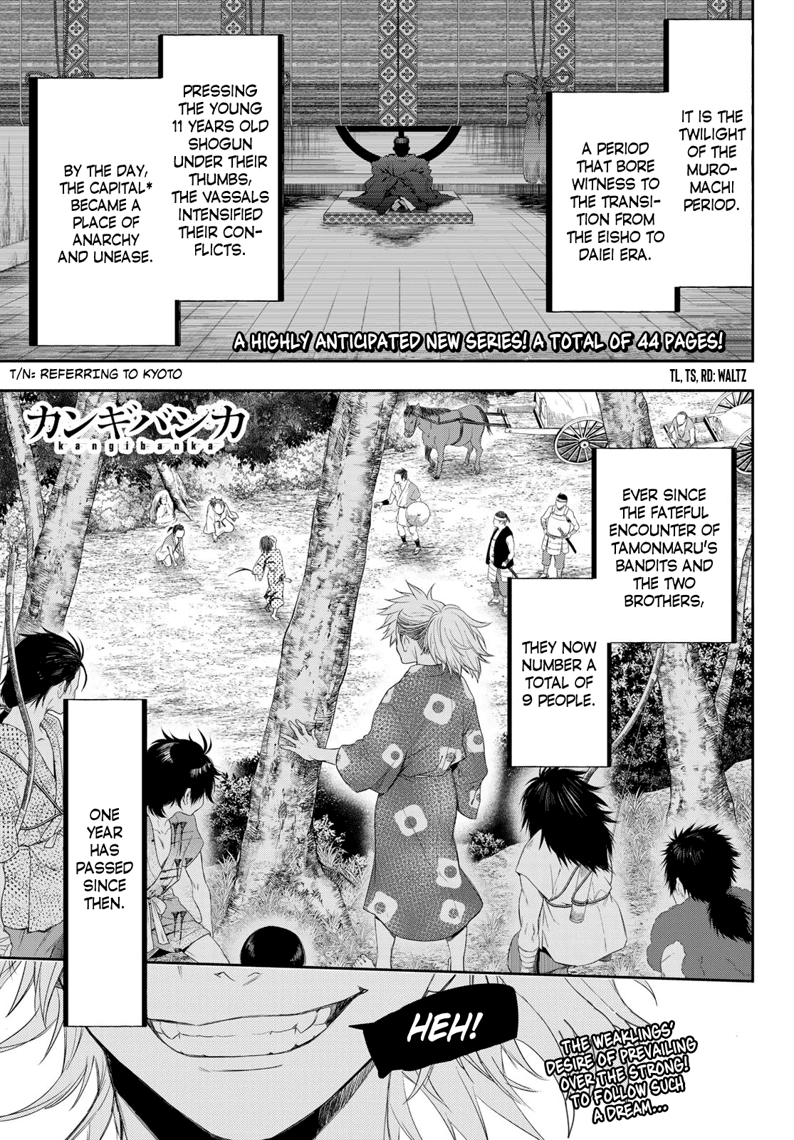 Kangibanka chapter 2 - page 1