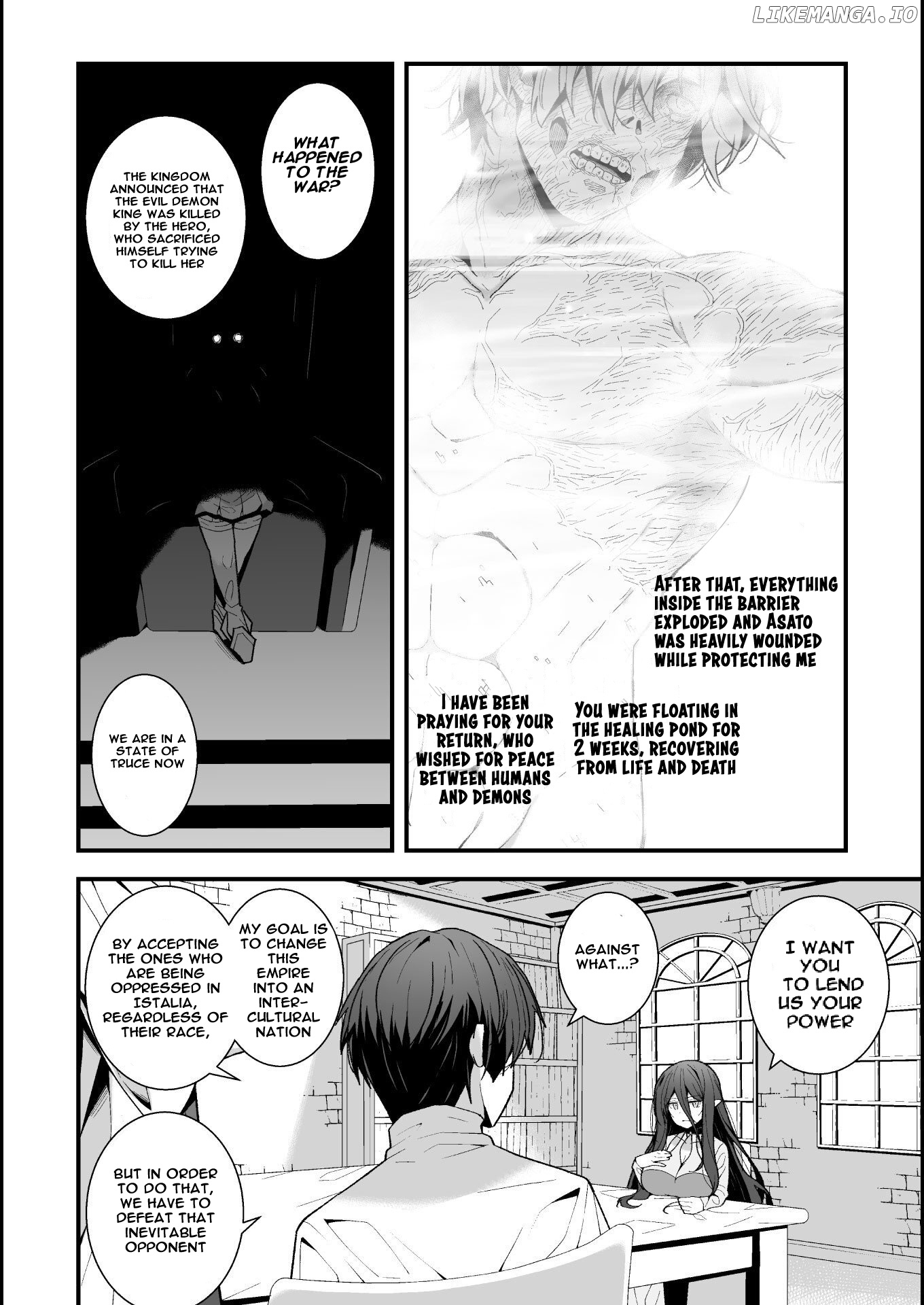 THE ANOTHER WORLD DEMON-KING'S SUCCESSOR chapter 2 - page 13