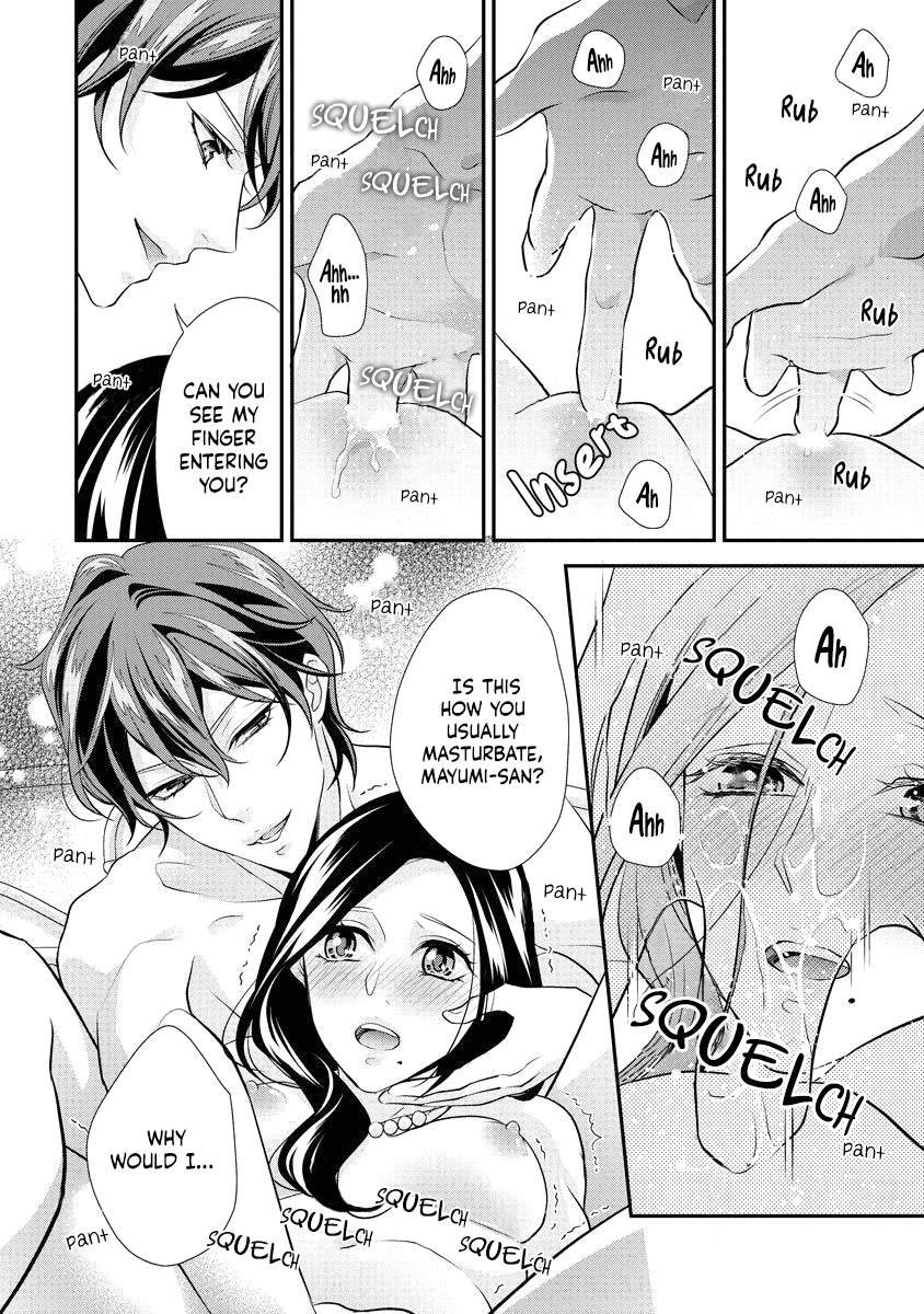 Hagukumi Ai wa Maiban Komame ni ~Toshishita Kareshi no Totsu Seichou Kiroku~ chapter 5 - page 19