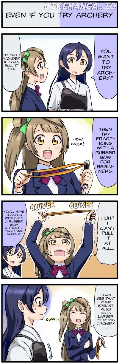 Love Live 4-koma chapter 3 - page 1