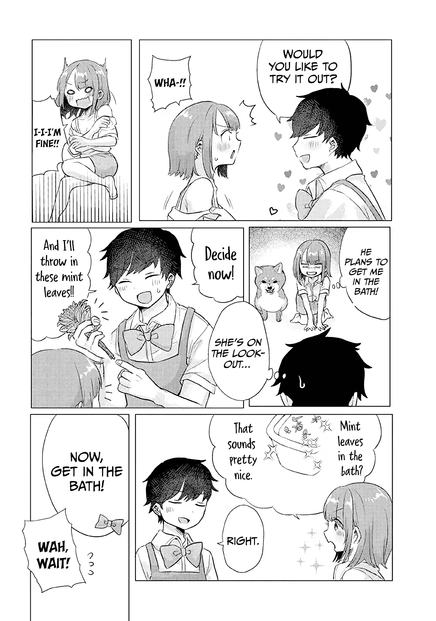 Girlfriend Who Absolutely Doesn’T Want To Take A Bath Vs Boyfriend Who Absolutely Wants Her To Take A Bath chapter 13 - page 5