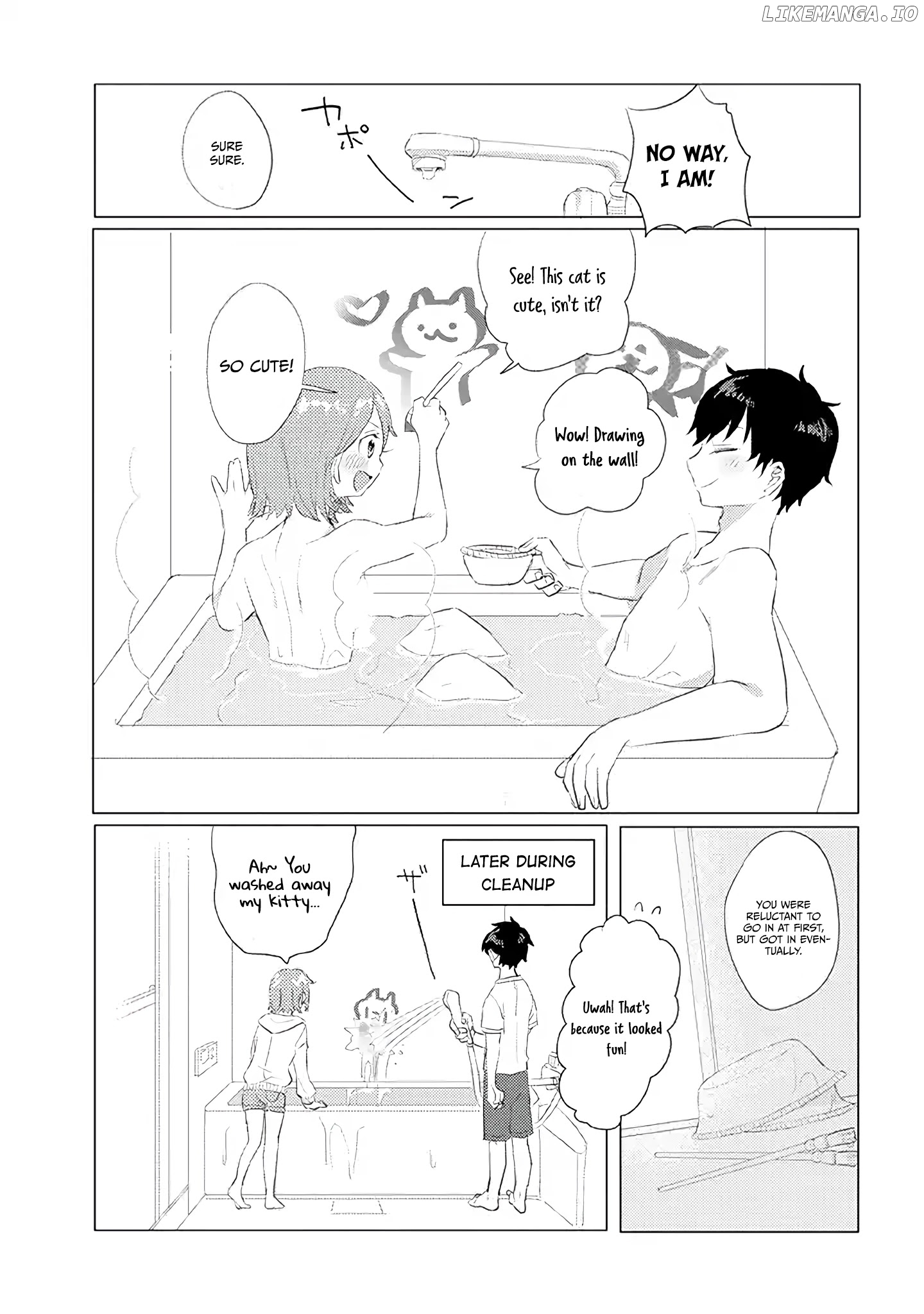 Girlfriend Who Absolutely Doesn’T Want To Take A Bath Vs Boyfriend Who Absolutely Wants Her To Take A Bath chapter 3 - page 8