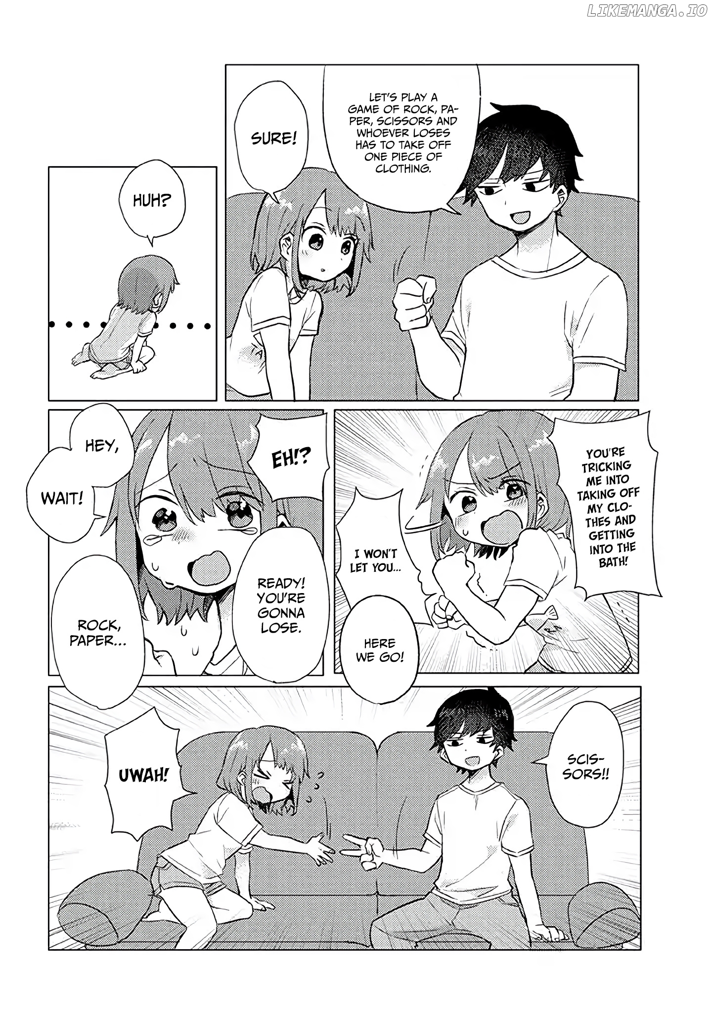 Girlfriend Who Absolutely Doesn’T Want To Take A Bath Vs Boyfriend Who Absolutely Wants Her To Take A Bath chapter 9 - page 5