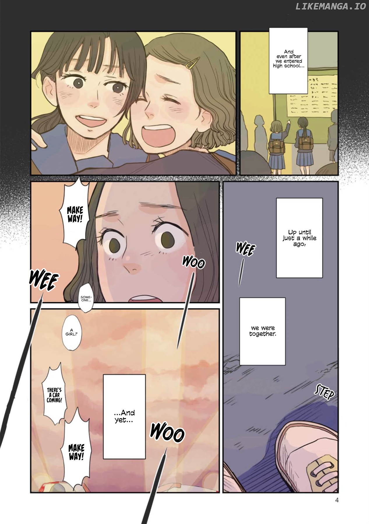 Sore Wa, Kimi Ga Mita Ao Datta chapter 1 - page 4