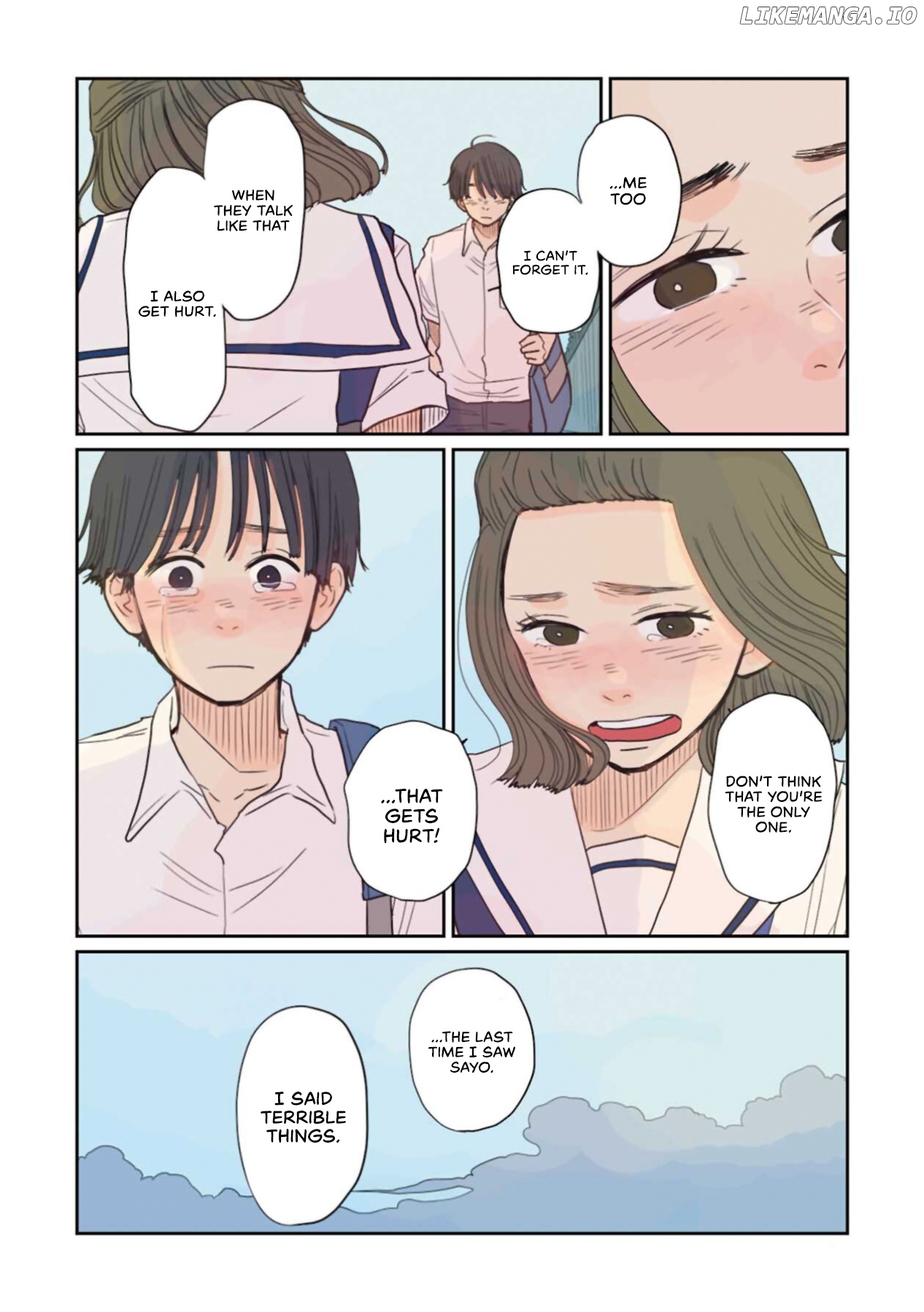 Sore Wa, Kimi Ga Mita Ao Datta chapter 32 - page 12