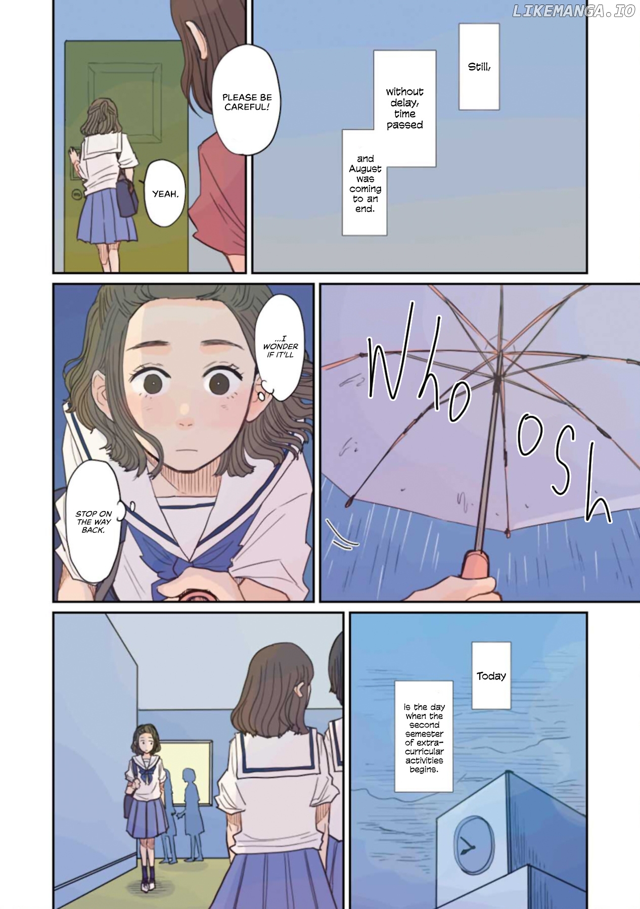 Sore Wa, Kimi Ga Mita Ao Datta chapter 32 - page 2