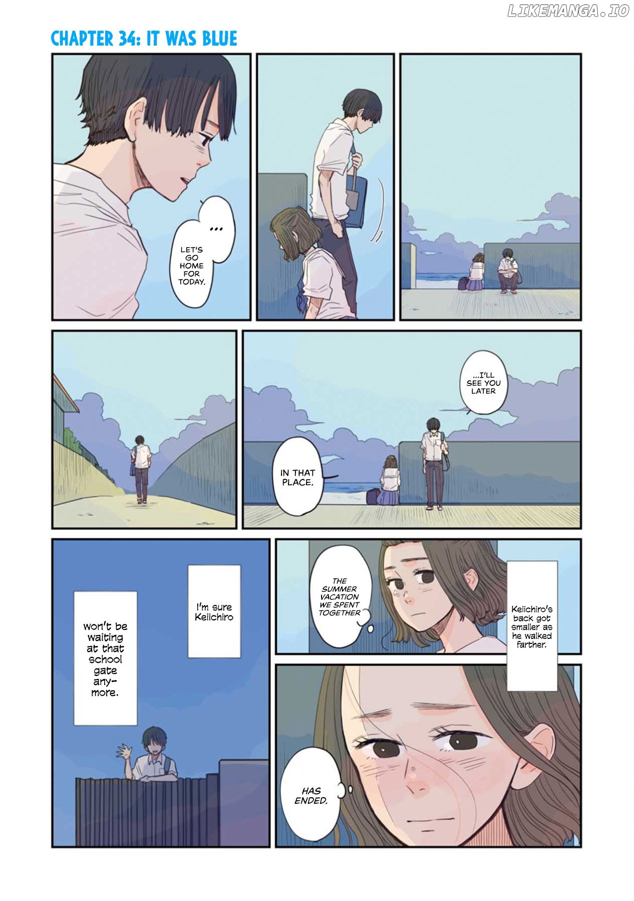 Sore Wa, Kimi Ga Mita Ao Datta chapter 34 - page 1