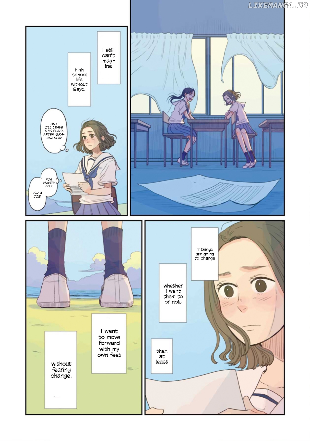 Sore Wa, Kimi Ga Mita Ao Datta chapter 34 - page 10