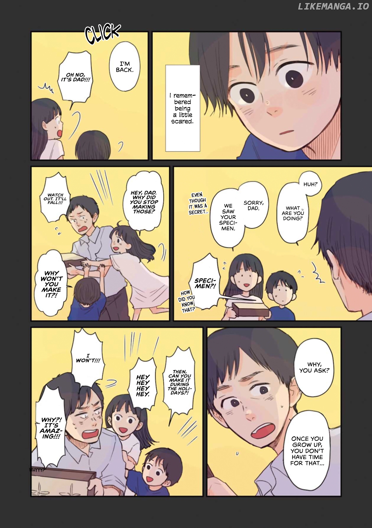 Sore Wa, Kimi Ga Mita Ao Datta chapter 34.3 - page 4