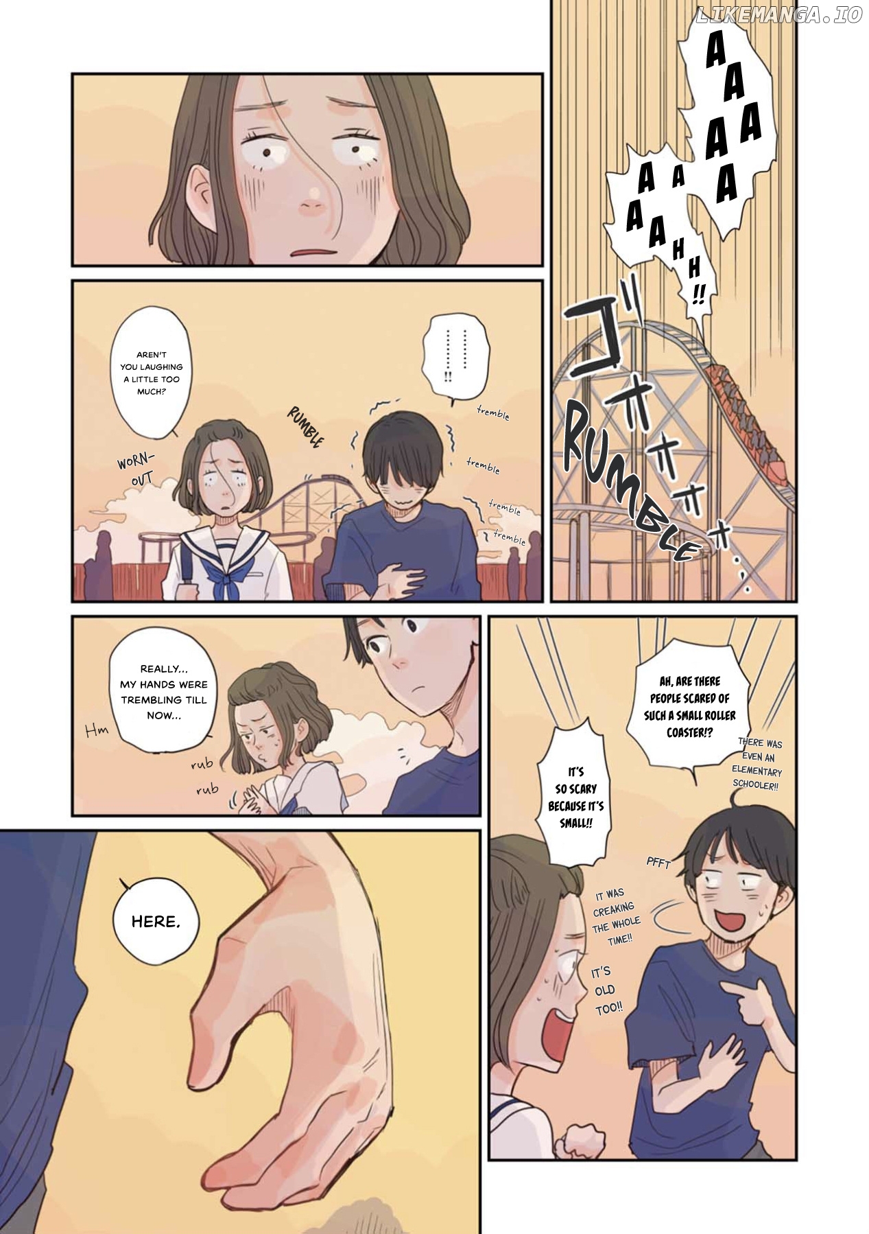 Sore Wa, Kimi Ga Mita Ao Datta chapter 6 - page 7