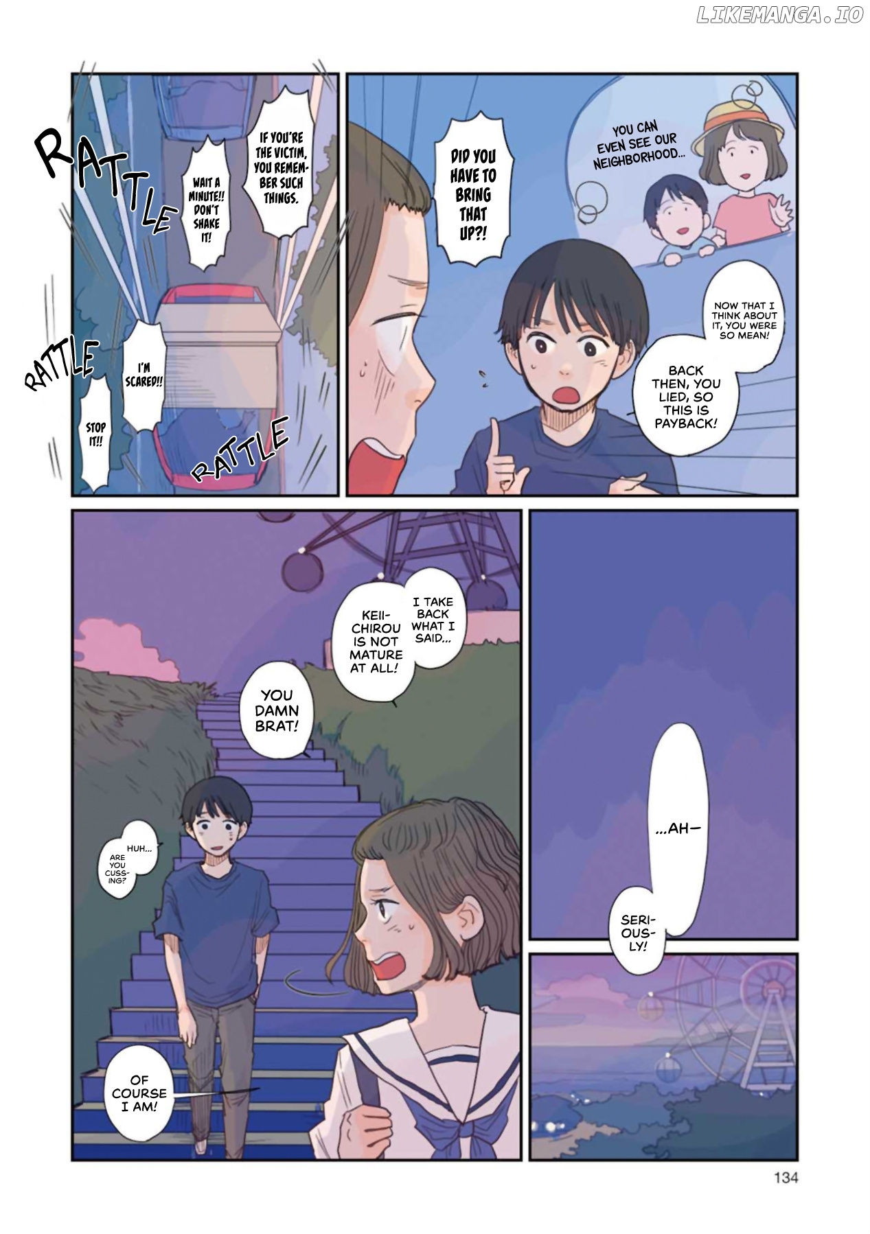 Sore Wa, Kimi Ga Mita Ao Datta chapter 8 - page 2