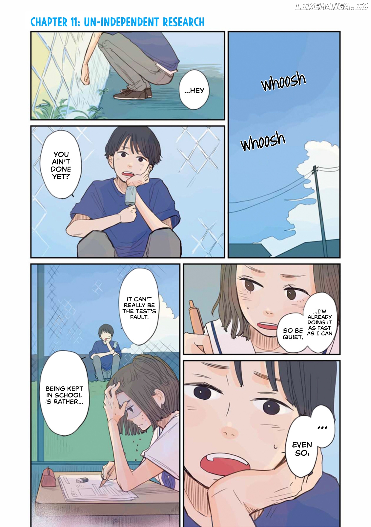 Sore Wa, Kimi Ga Mita Ao Datta chapter 11 - page 5