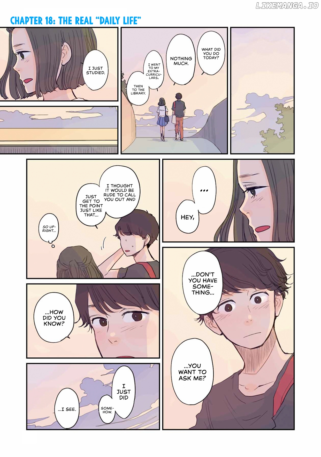 Sore Wa, Kimi Ga Mita Ao Datta chapter 18 - page 1