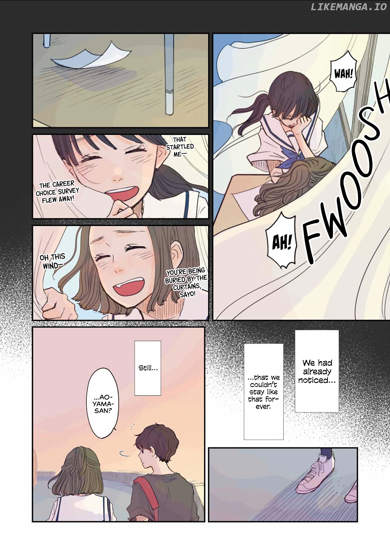 Sore Wa, Kimi Ga Mita Ao Datta chapter 18 - page 8