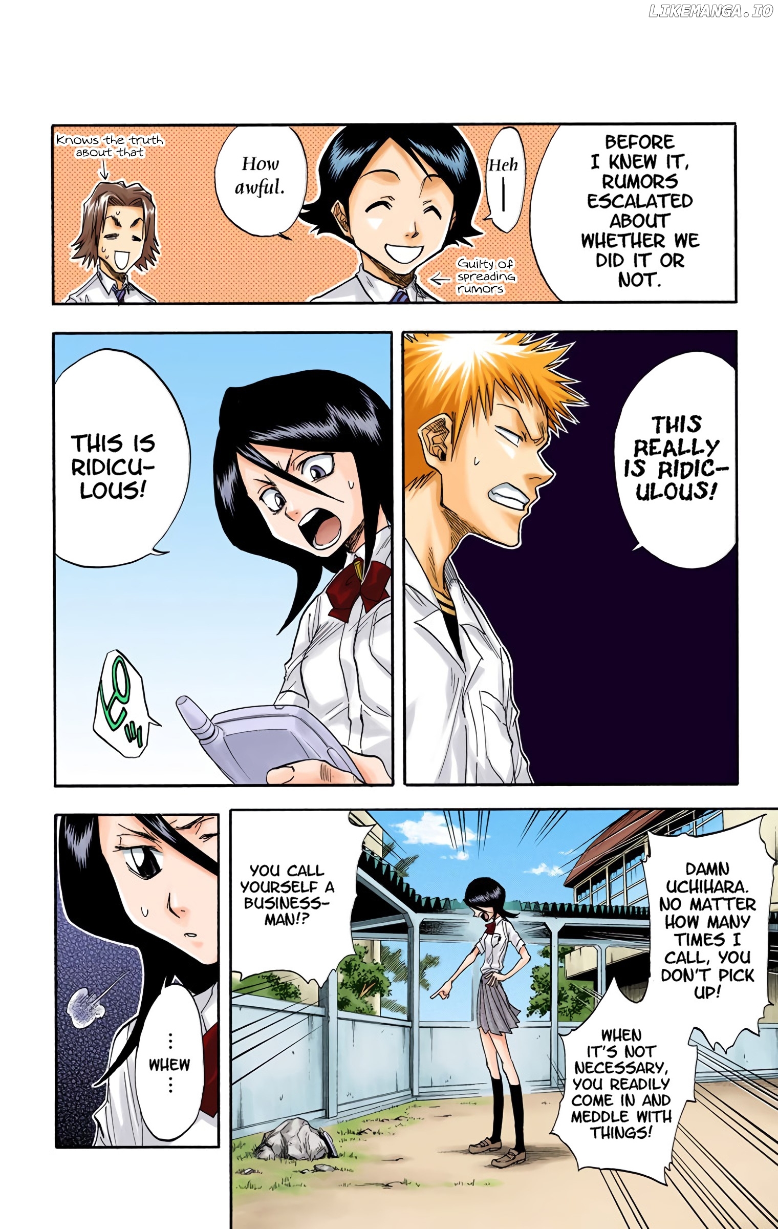 Bleach - Digital Colored Comics chapter 34 - page 12