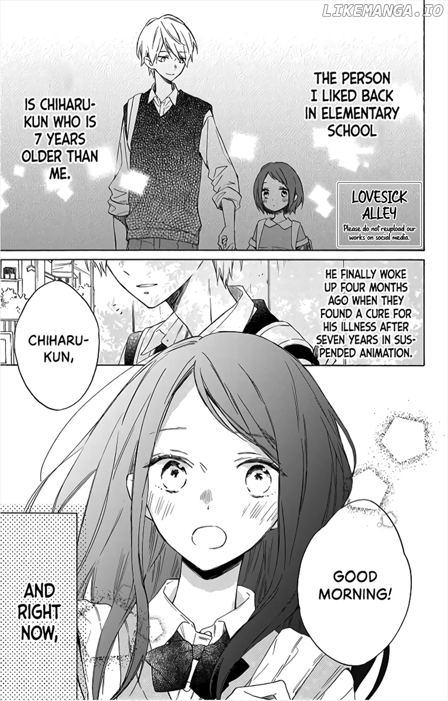 Kimi Wa Haru Ni Me Wo Samasu chapter 5 - page 7