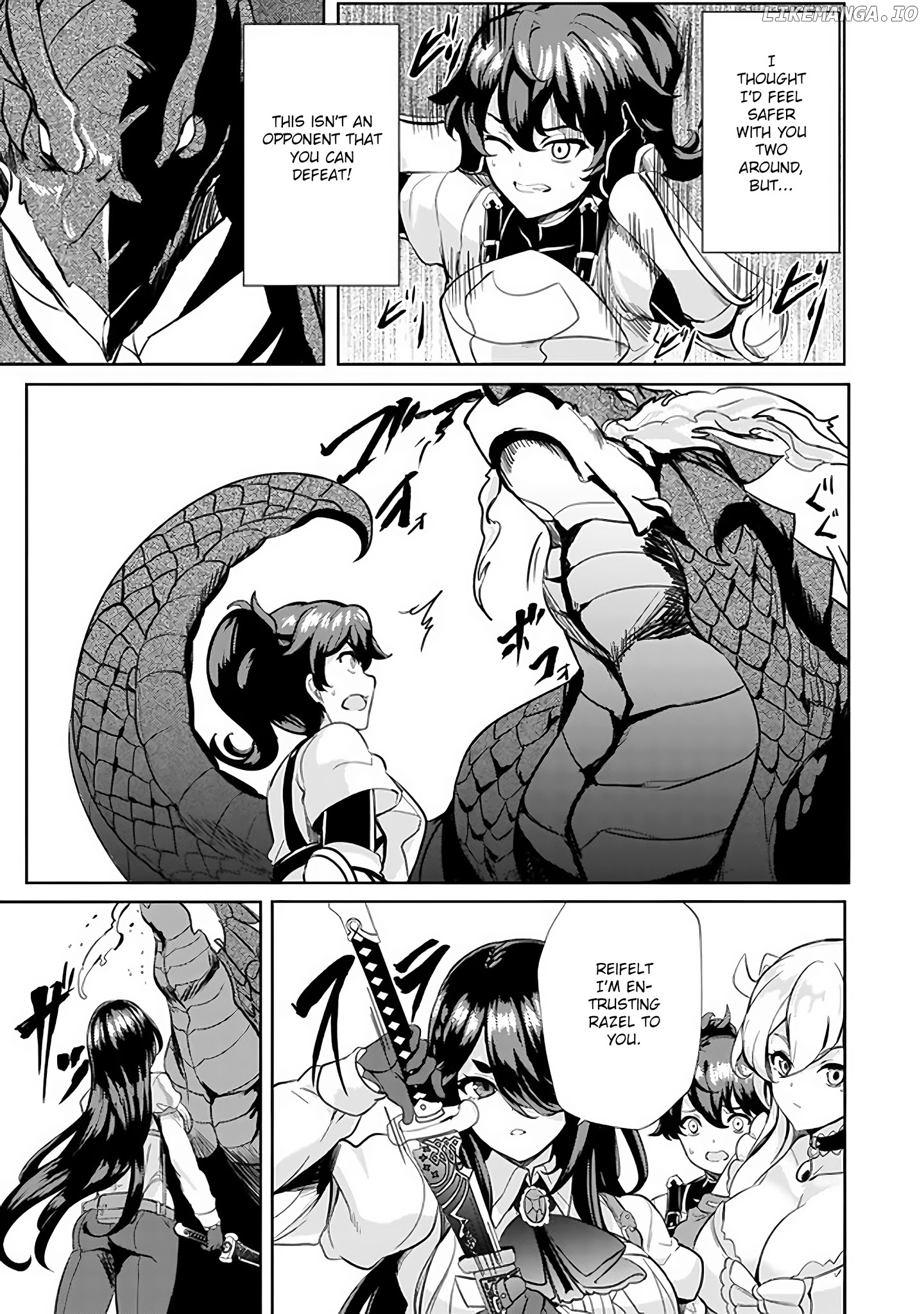 Ane ga Kensei de Imouto ga Kenja de chapter 5 - page 10